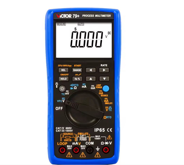V/mA/Ohm Frequency Thermocouple RTD Process Calibrator Transmitter & Multimeter