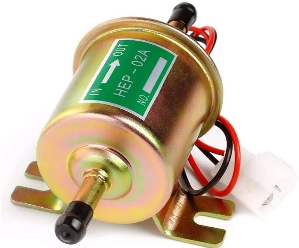 HEP-02A Inline Universal 12V Low Pressure Gasoline Diesel Electronic Fuel Pump