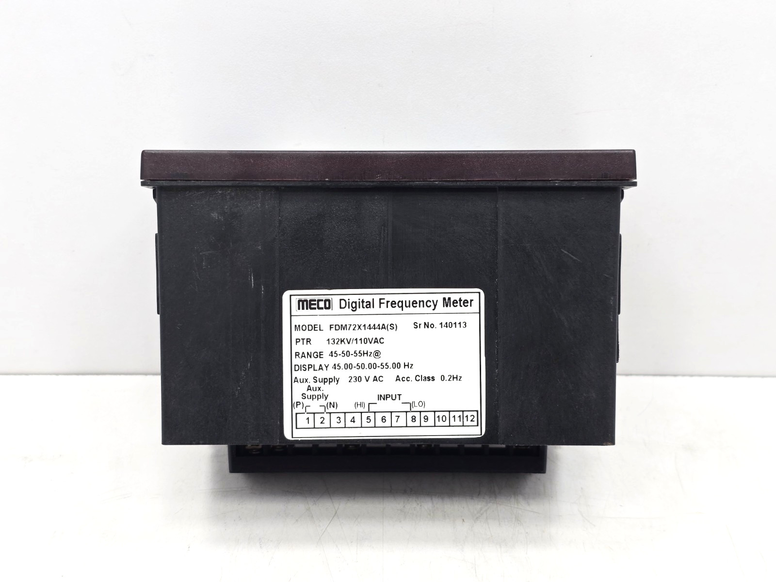 FDM72X1444A(S) MECO FREQUENCY DIGITAL DISPLAY METER ( FOUR DIGIT )