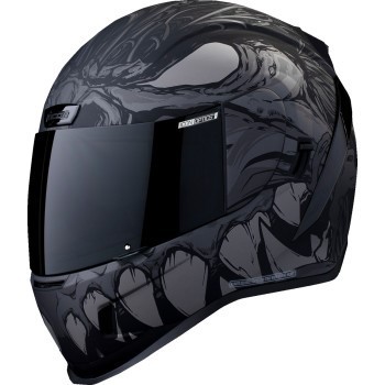 Icon Airform Helmet Full Face - Manik'RR Dark Black - MIPS - Adult Size Large