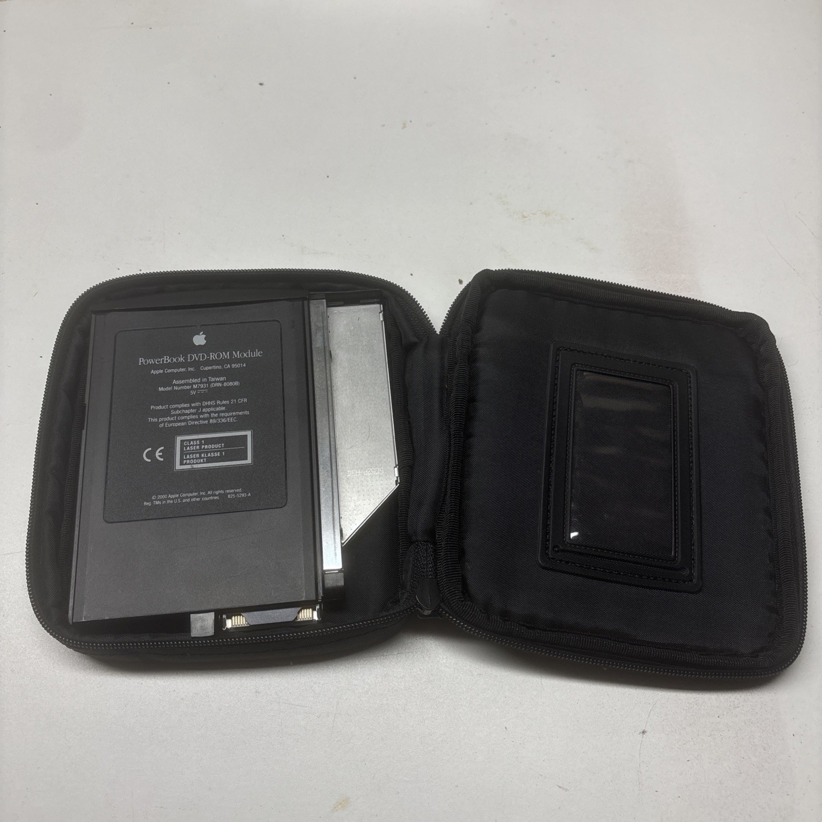 PowerBook G3 DVD-ROM Module for PowerBook G3 w/protective case Rare