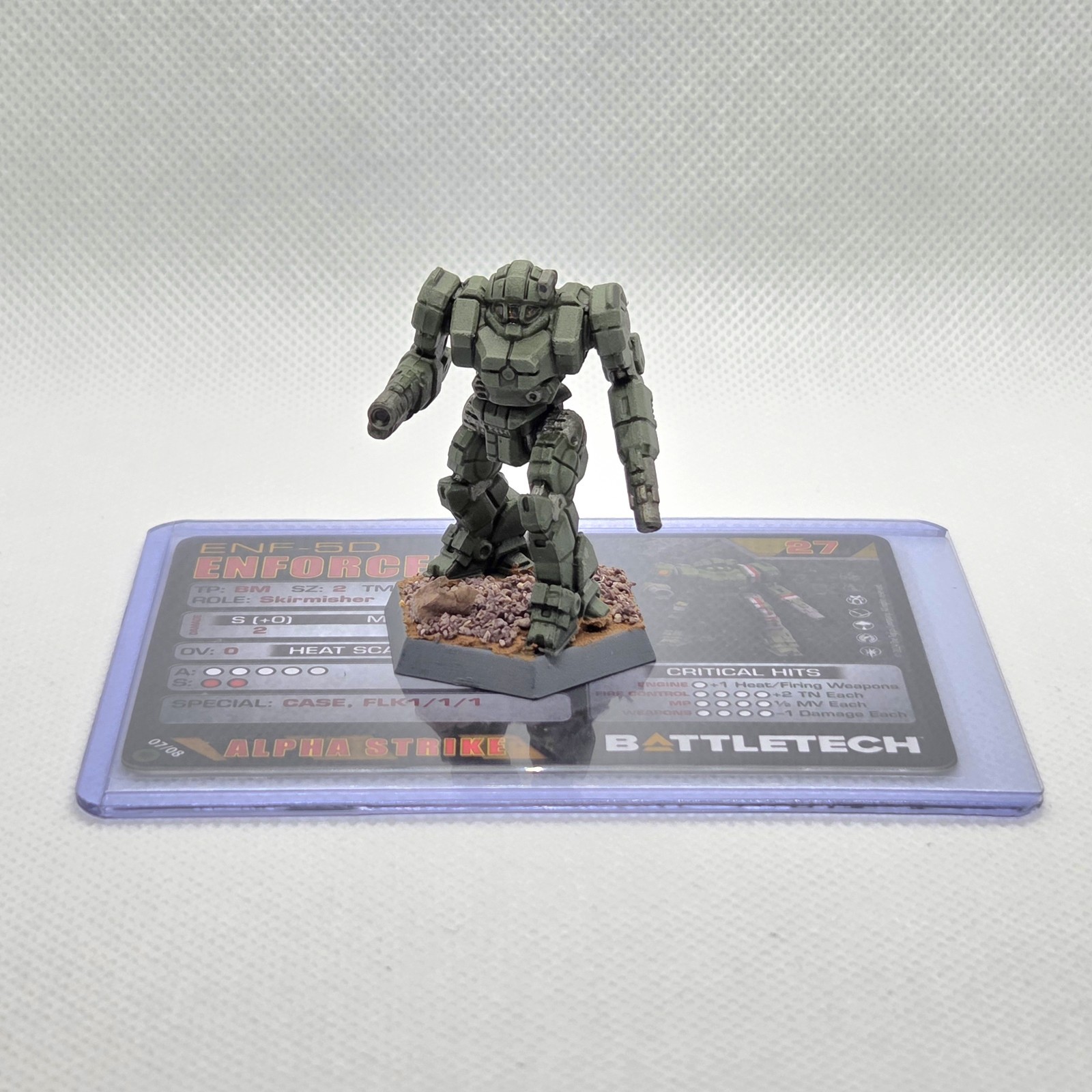 Pro Painted Battletech Davion Federated Suns Enforcer Catalyst Game Labs