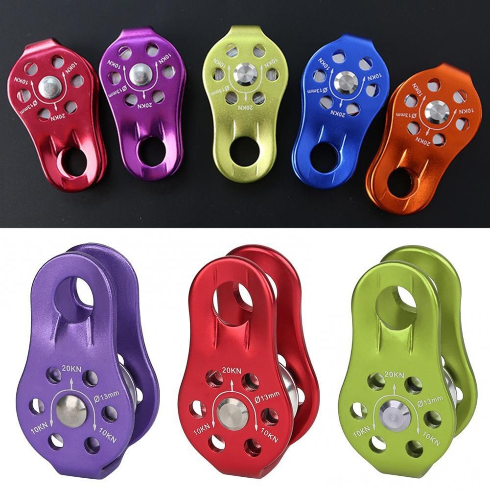 Smooth Pulley for Mountain Rescue and Tower Work 20KN Single Pulley