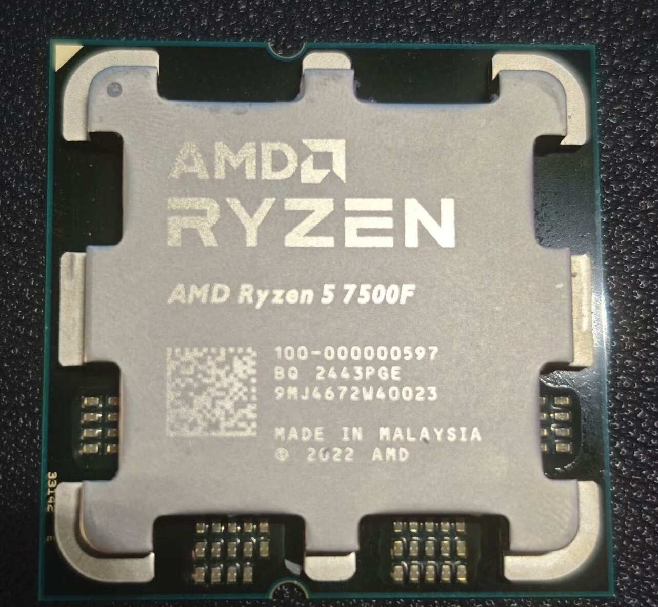 AMD RYZEN 5 7500F Desktop Processor Socket AM5 CPU R5 6-Core