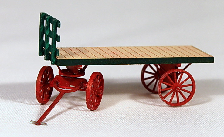 Berkshire Valley Models O/On3/On30, 1/48 Baggage Cart kit, 1/pack. - #650