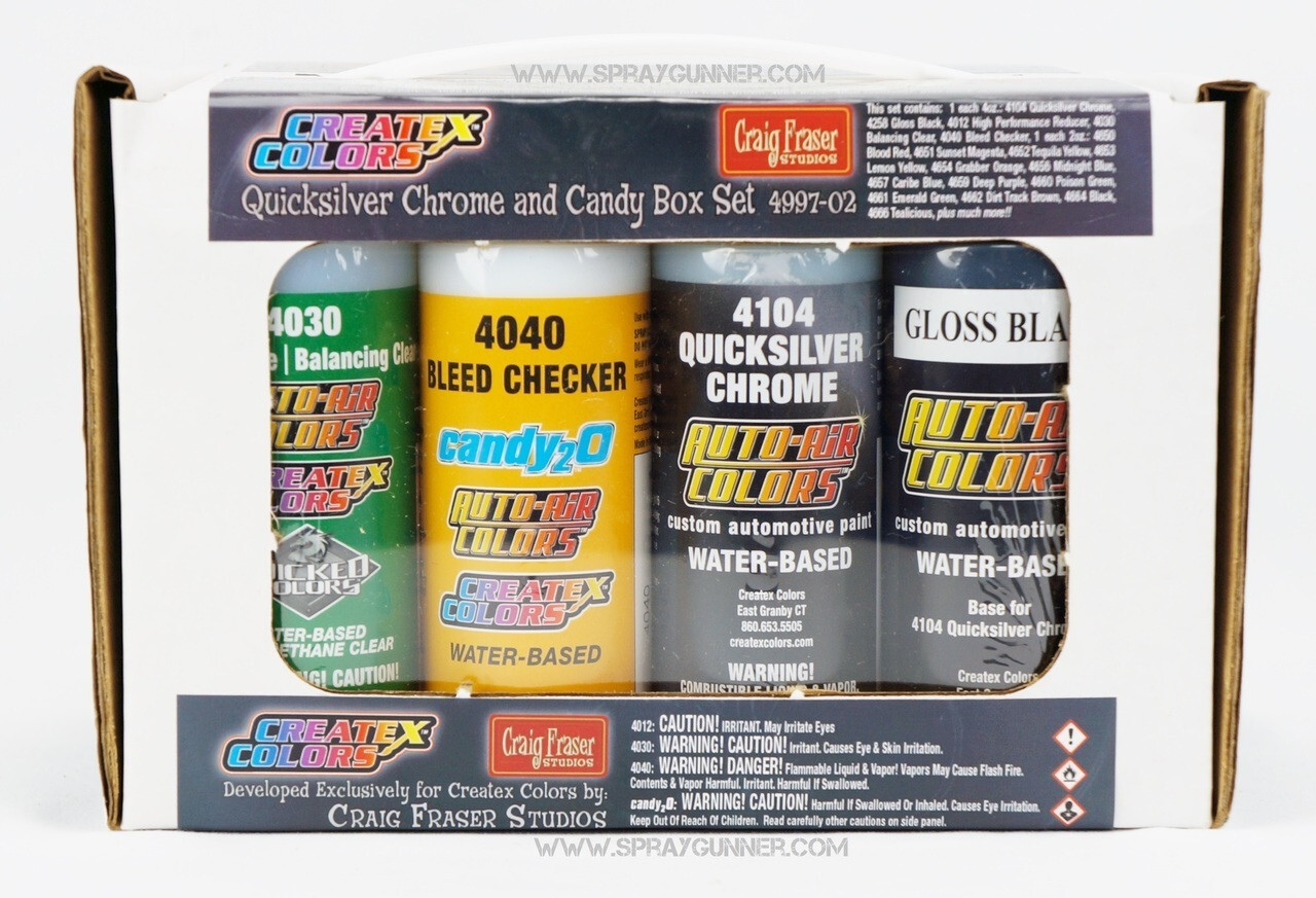 Quicksilver Chrome candy2o Box Set 4997-02