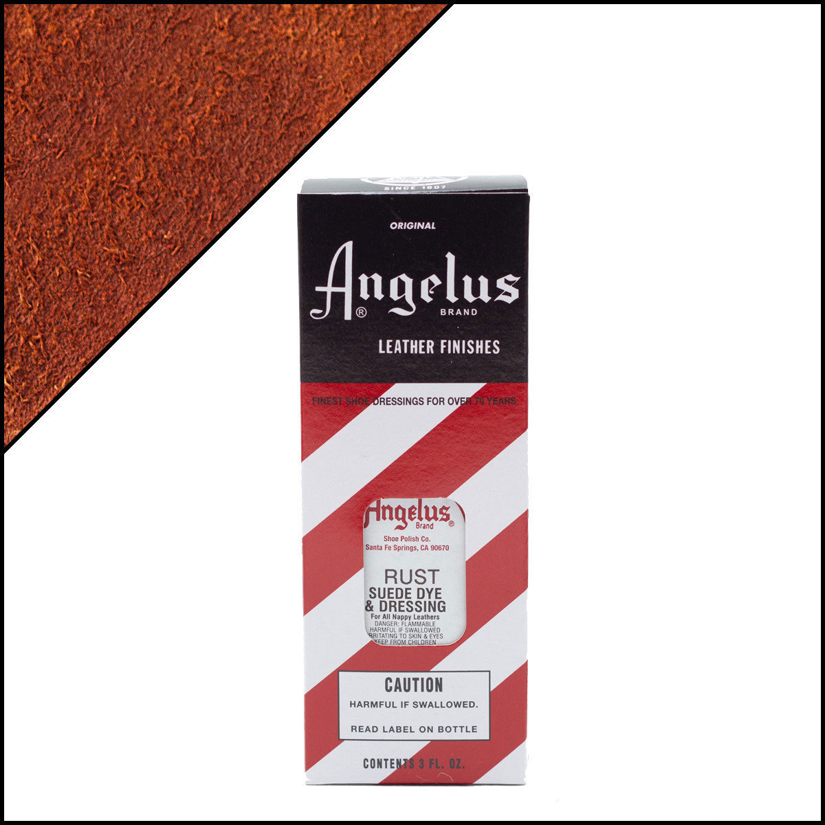 Angelus Suede Dye Rust