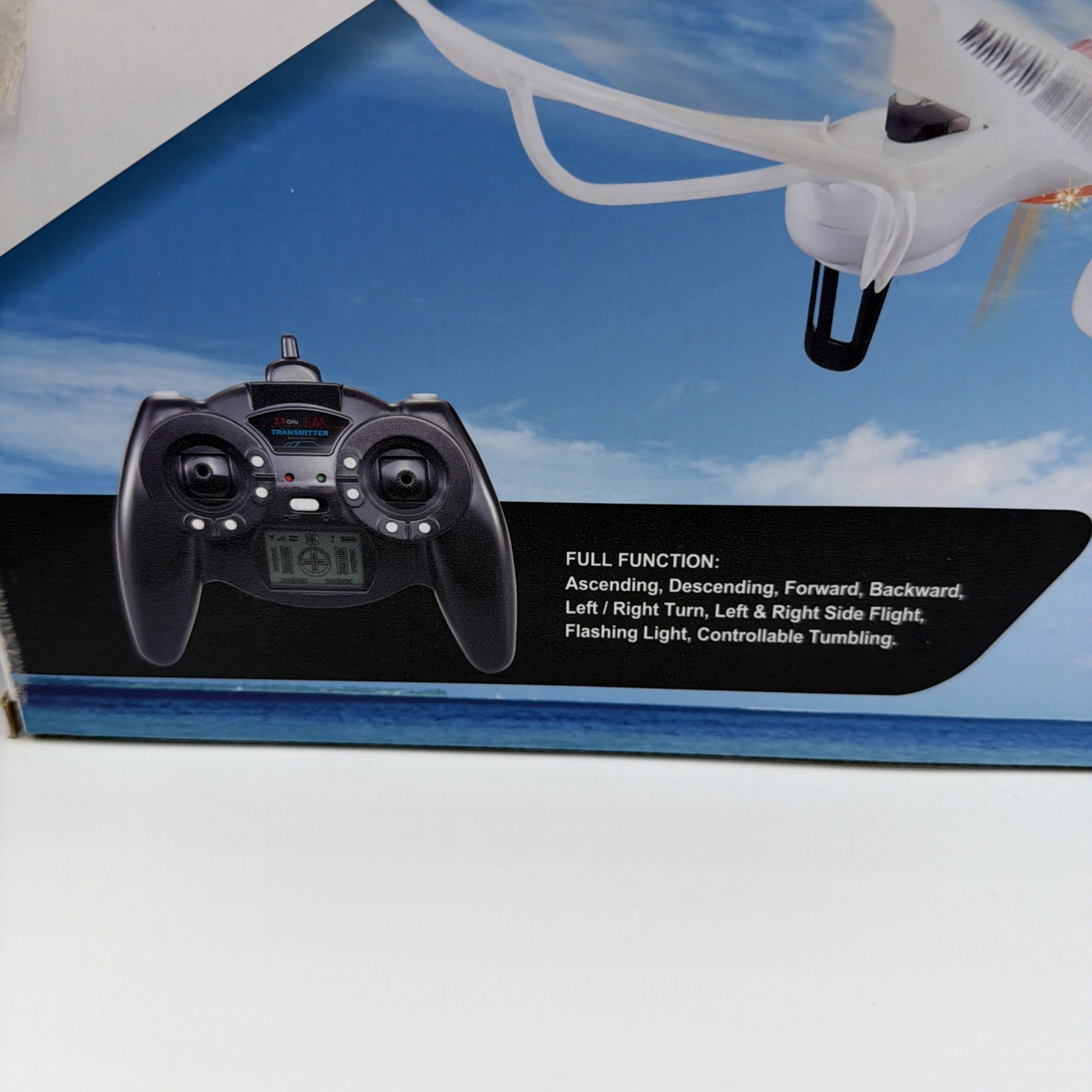 2.4G-4CH Sky Master Quadcopter Remote Control Drone Sky Phantom NEW Open Box