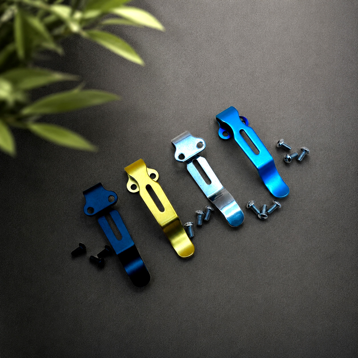 Deep Carry Pocket Clip for Folding Knife Stainless Steel w/Screws  1PC 42x14x8.7