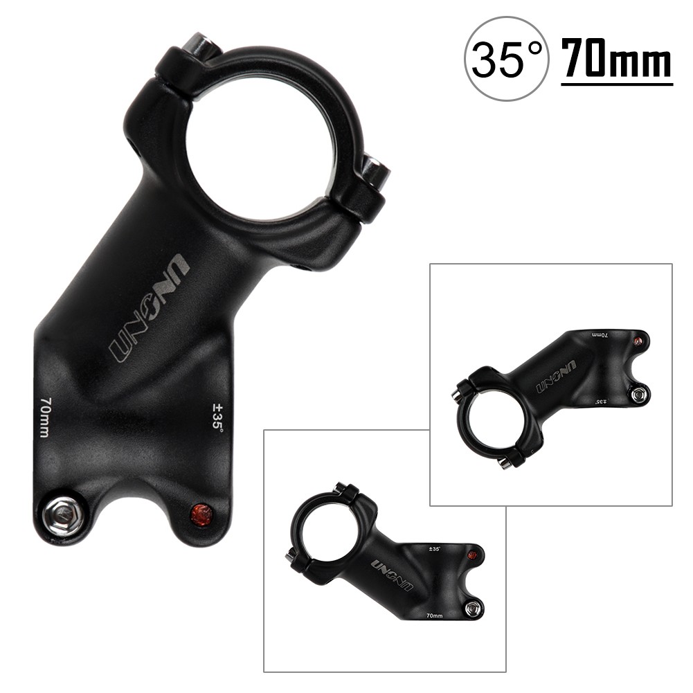 1pc MTB Road Mountain Bike Bicycle Stem Aluminium Alloy 35° 31.8*70mm