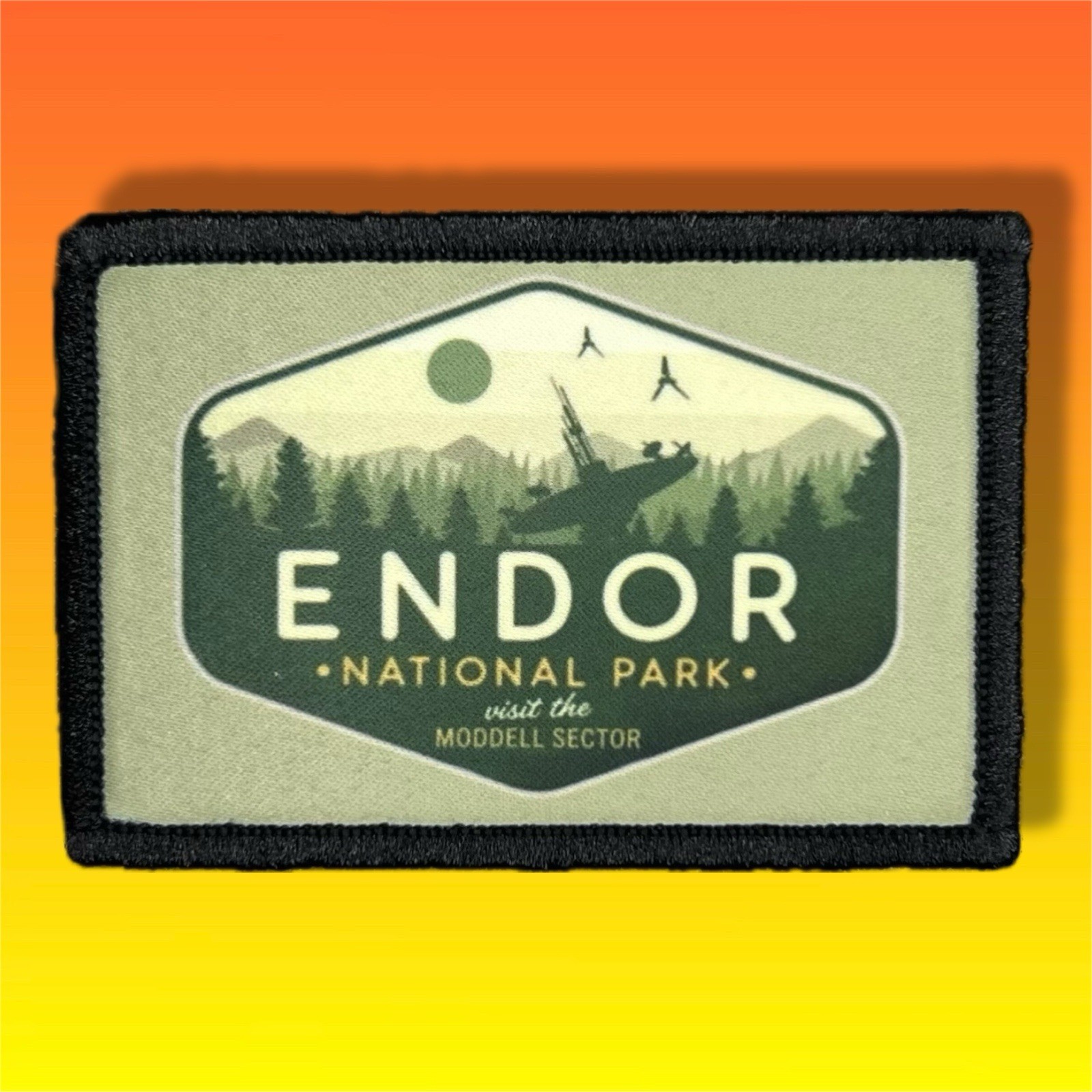 Star Wars Endor National Park Morale Patch / Military Badge ARMY Tactical 202