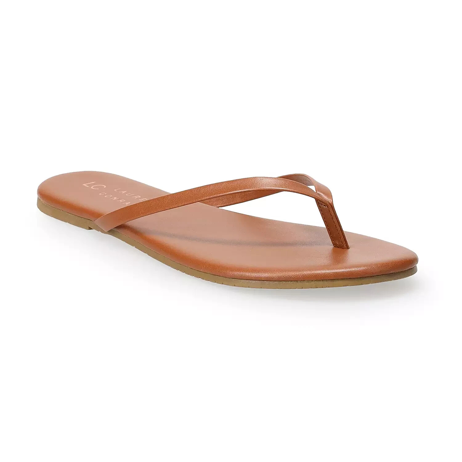 LC Lauren Conrad Women's Cinnamon Flip Flop Sandals ~ Sz 10 ~ NWT