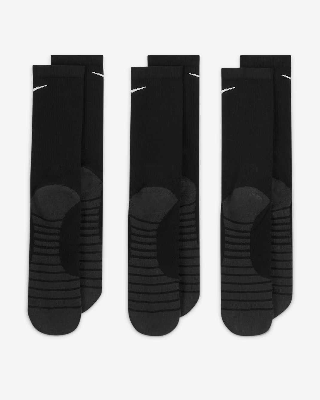 NWT Nike Everyday Max Cushioned Training XL 12-15 Crew Socks 3 Pair SX5547-010