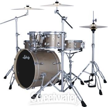 Ludwig Evolution 5-piece Complete Drum Set - Prosecco Sparkle