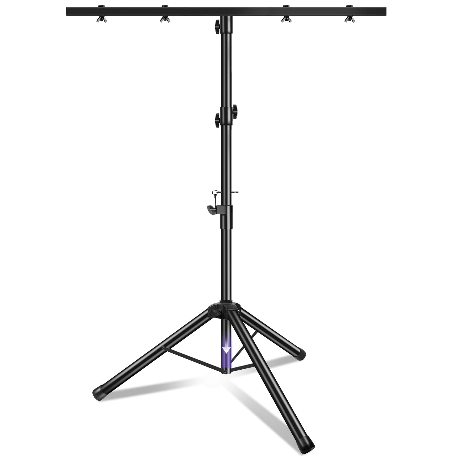 PPH-Sisy DJ Light Stand Heavy Duty Par Can Tripod T-Bar Stage Lights Stand Ad...