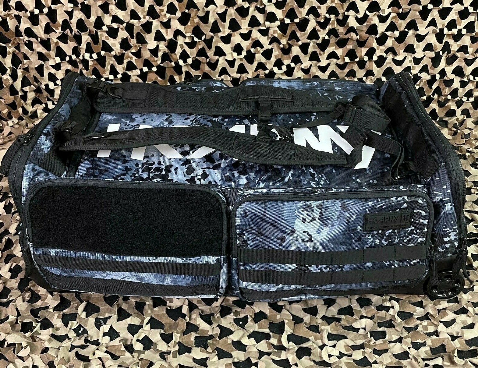 NEW HK Army Expand Rolling Gear Bag - Graphite