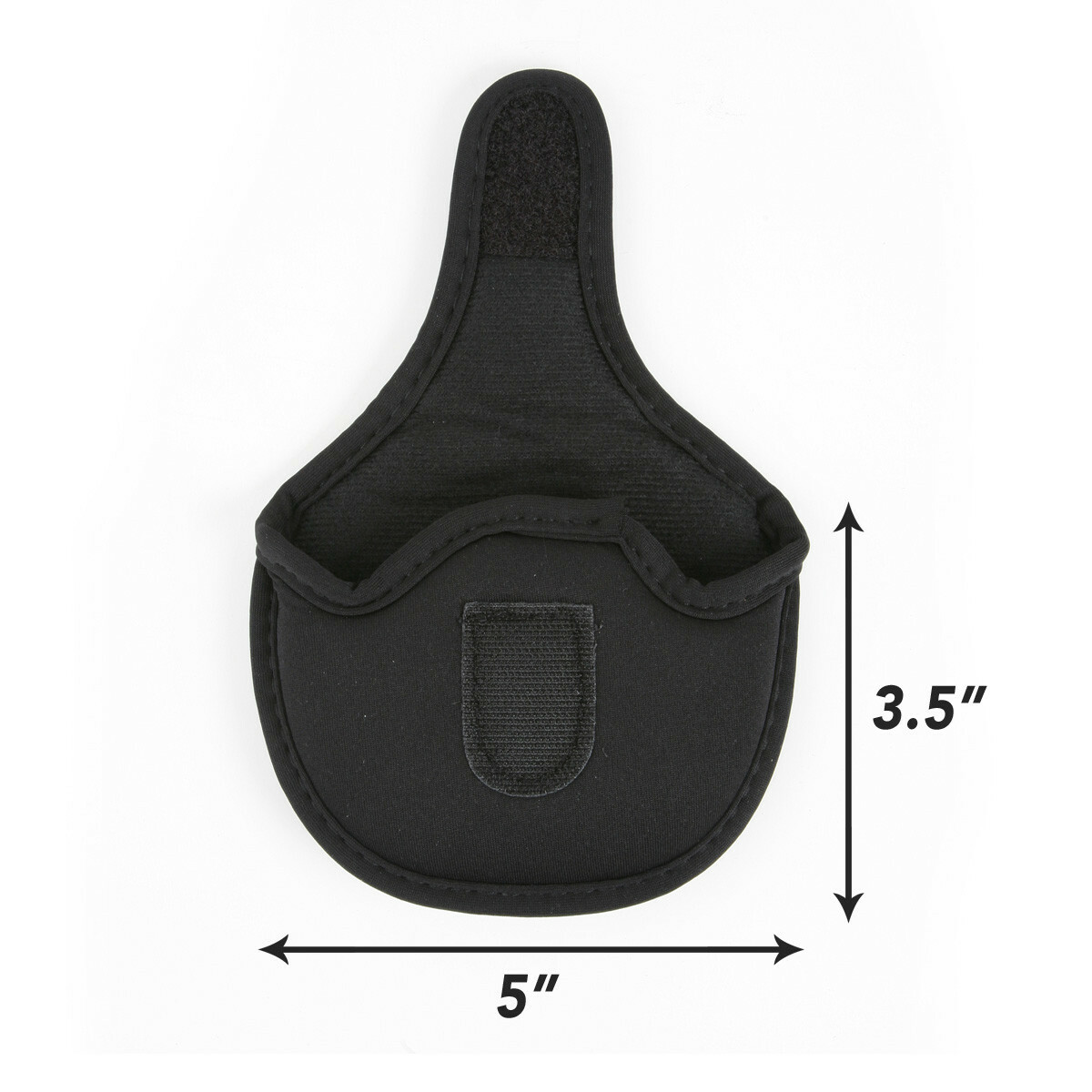 MALLET PUTTER HEAD COVER, NEOPRENE, HOOK AND LOOP CLOSURE
