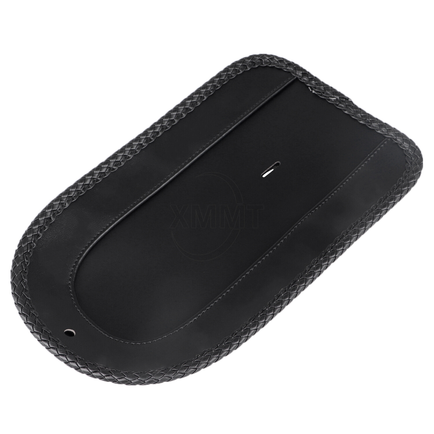 Black Rear PU Fender Bib Solo Seat for Harley Fatboy EFI FLSTFI FLSTF Softail