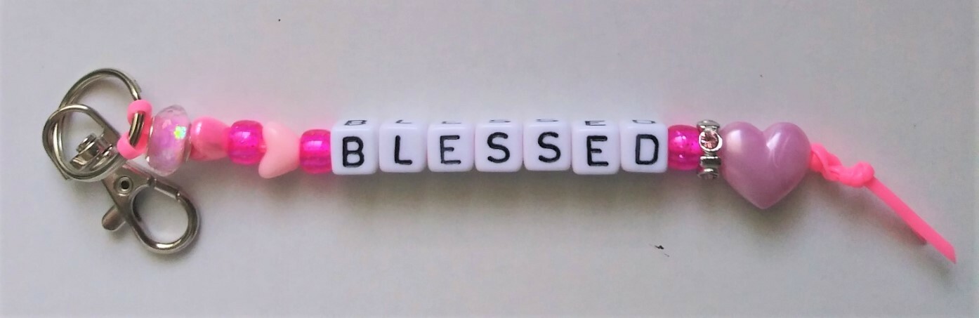 Faith "BLESSED" Key Rings-Luggage Tags