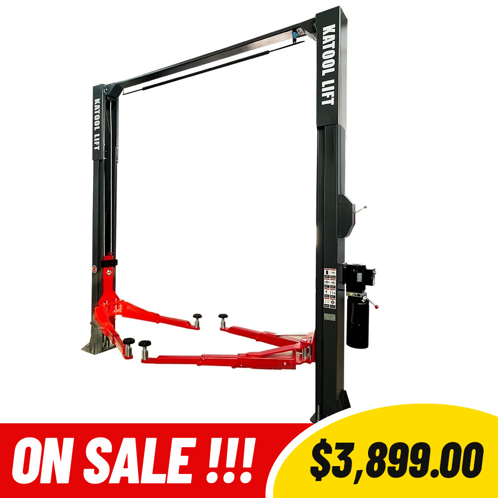 MechanizedUS KT-M140XD Two-Post Garage Lift 2 Post Lift Car Lift Auto Lift
