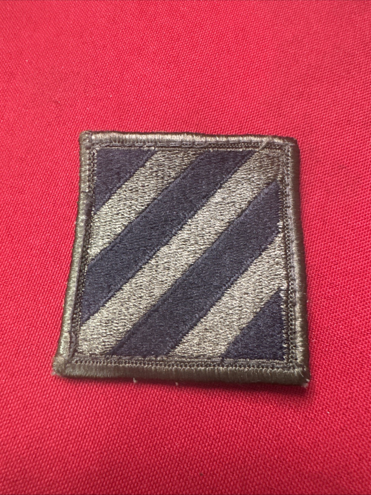 US Army 3rd Infantry Division Subdued Patch Sew On E824