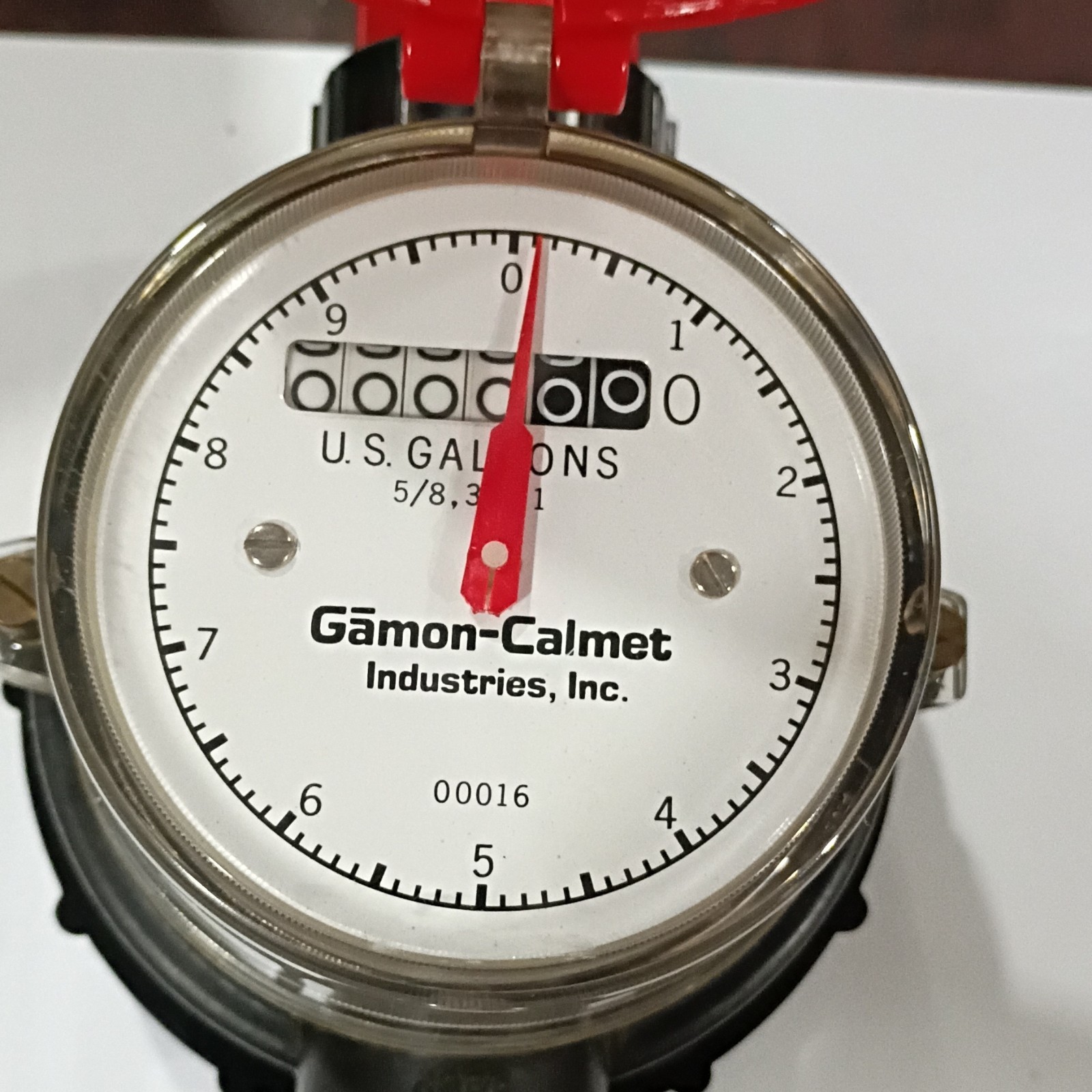 Gamon-Calmet Water Meter Model 5/8, 3/4, 1 MPN 00016 US Gallons