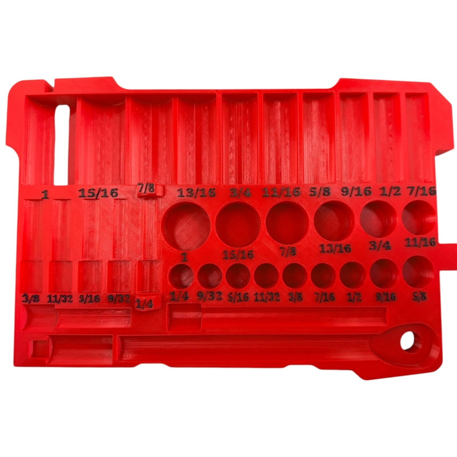 Tekton 3/8" SAE Socket Tray Milwaukee Packout 48-22-8431 — Clearance Second