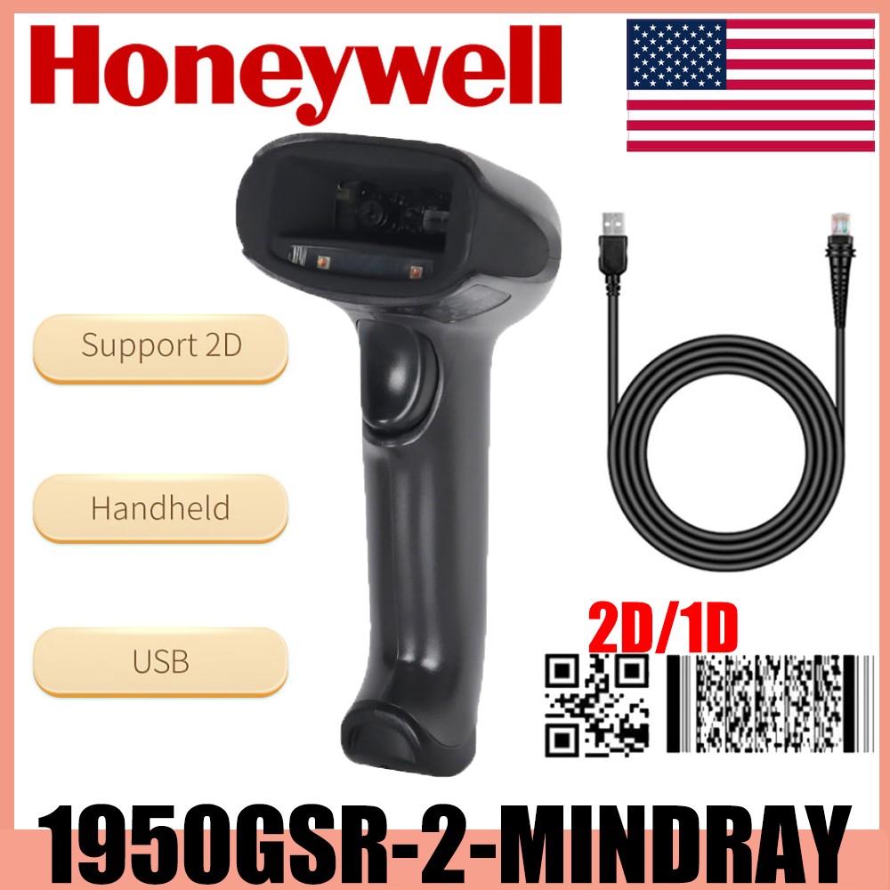 Honeywell Xenon 1950GSR-2-Mindray Image Reader 1D/2D Barcode Scanner USB Cable