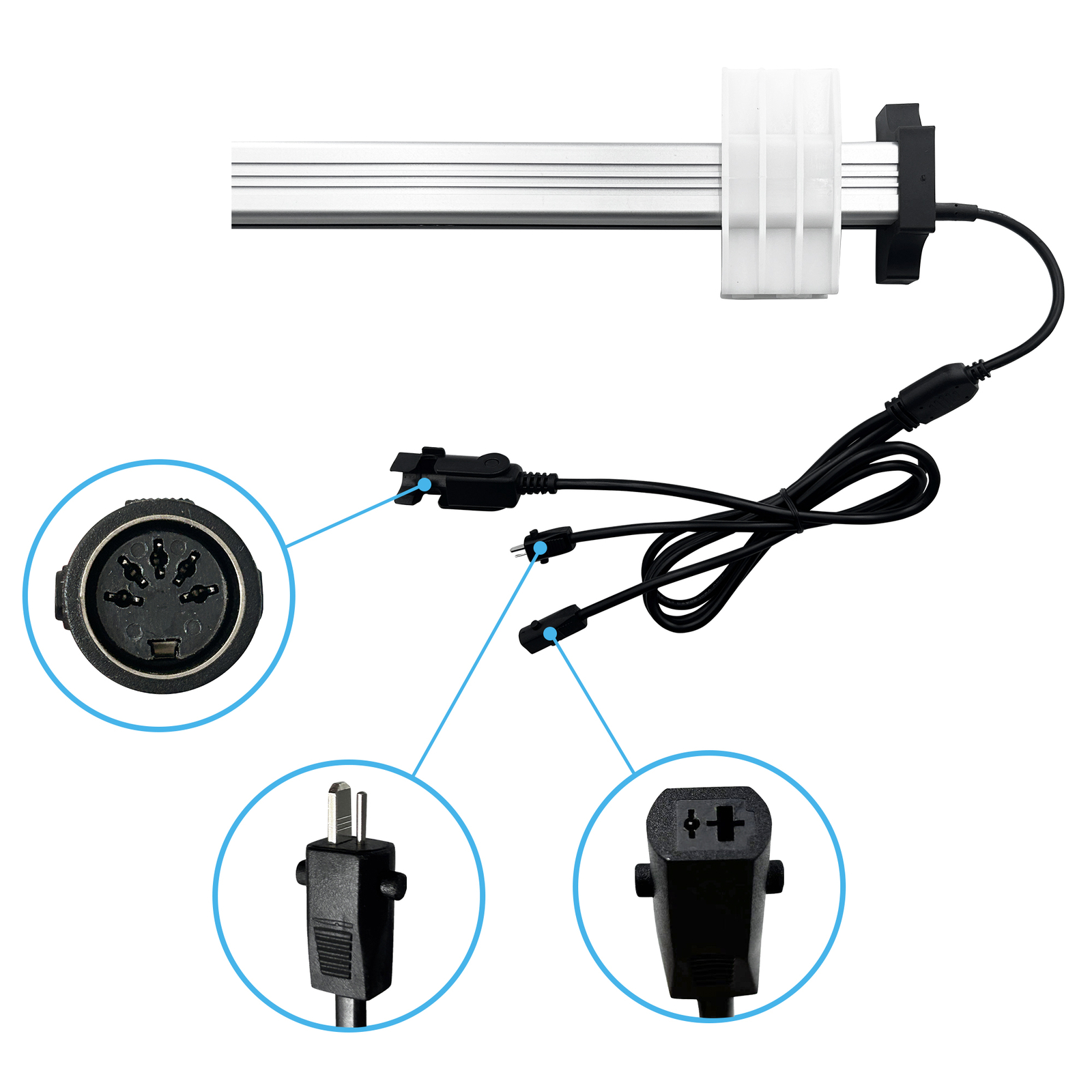 JLDQ.18.134.329Z02 Okin Motor Actuator Replacement for Power Recliner Lift Chair