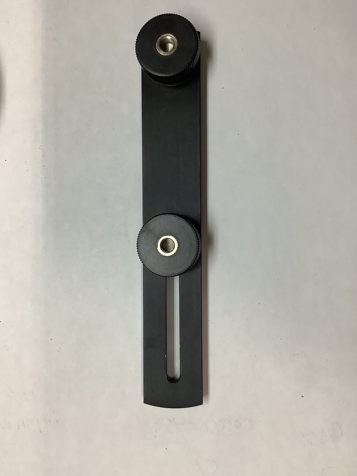 FLAT FLASH BRACKET 6” Black
