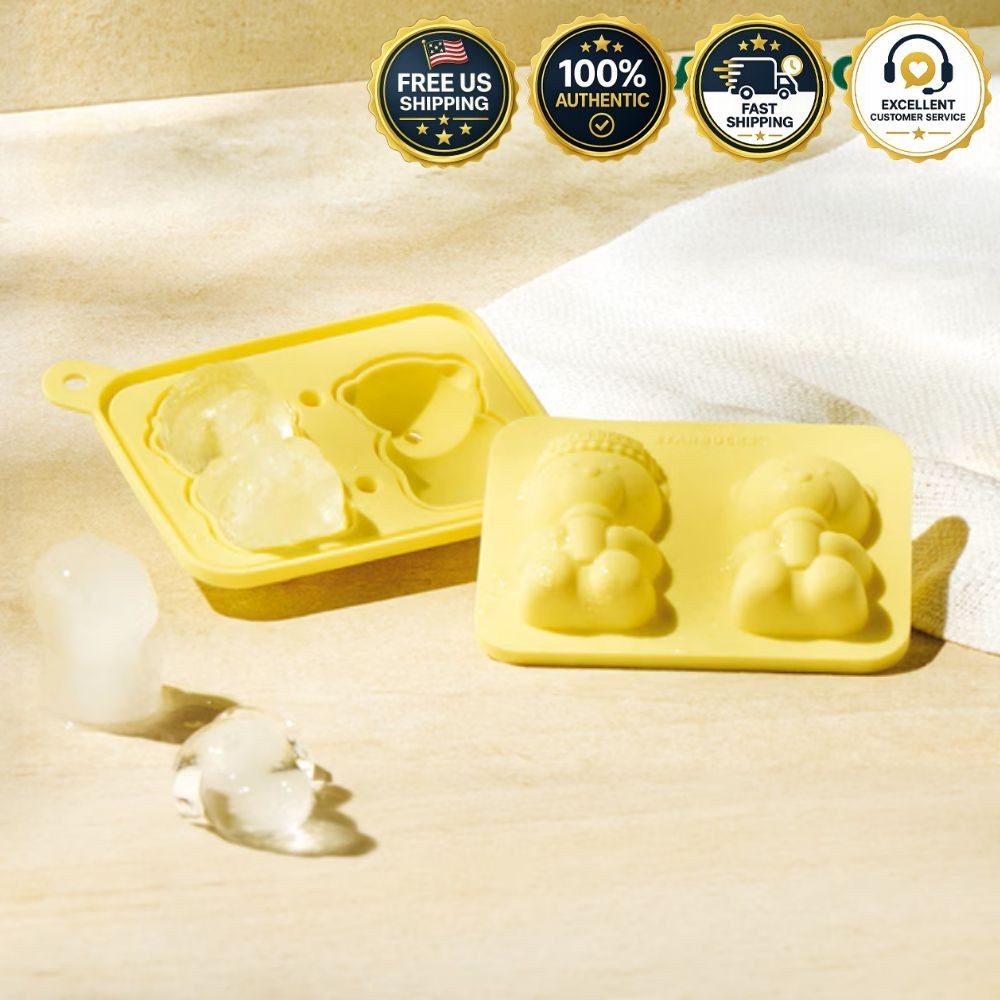 Starbucks Korea Bearista Silicone Ice Tray 2026 Summer Limited | Free US Shippin