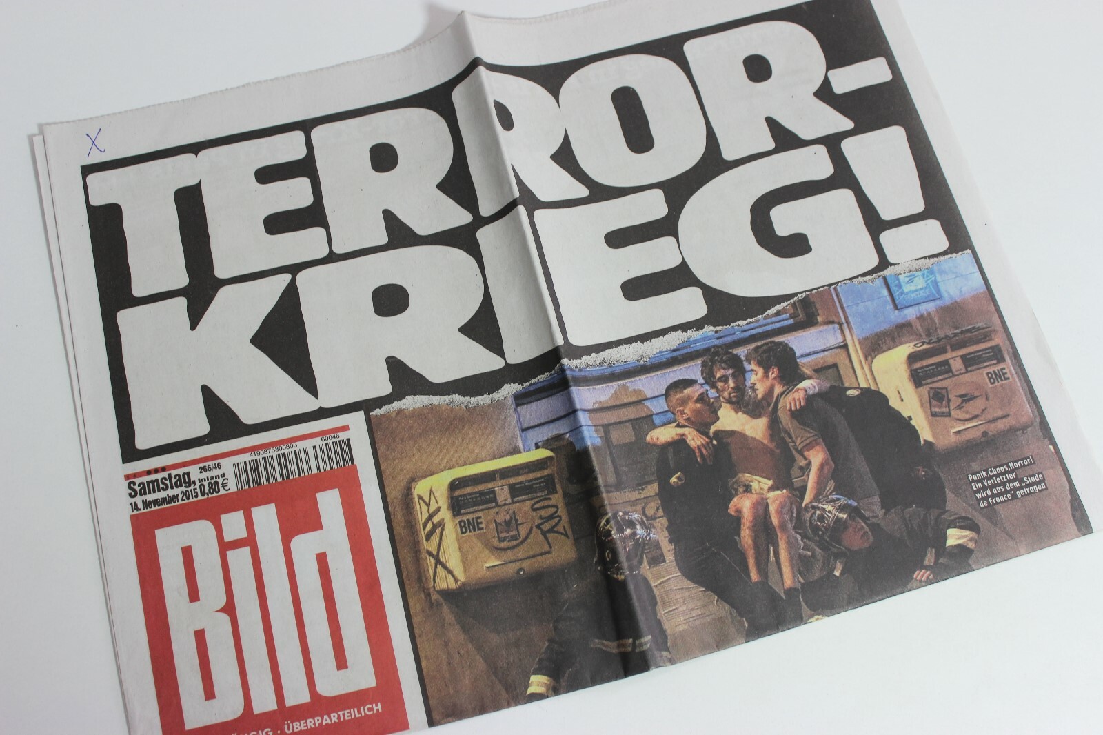 BILDzeitung 14/11/2015 November 14/11/2015 Special Occasion Gift