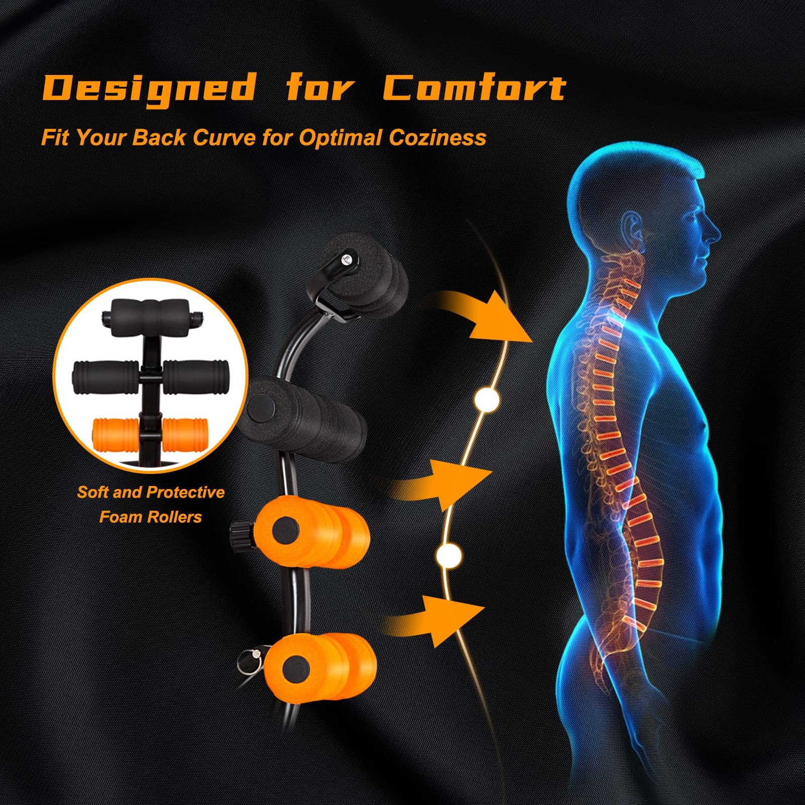Core & Abdominal Trainers, Twister Trainer Ab Exercise Machine Height Adjustable