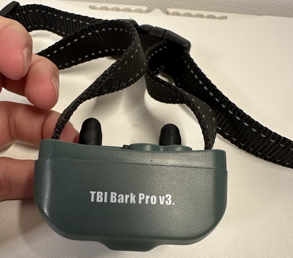TBI PRO Smart Bark Collar (TBI Bark Pro v3) (collar Only) No Changer