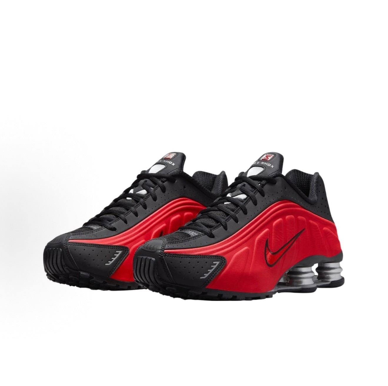 Nike Shox R4 Shoes University Red Black HQ1988-600 Men's Sizes NEW