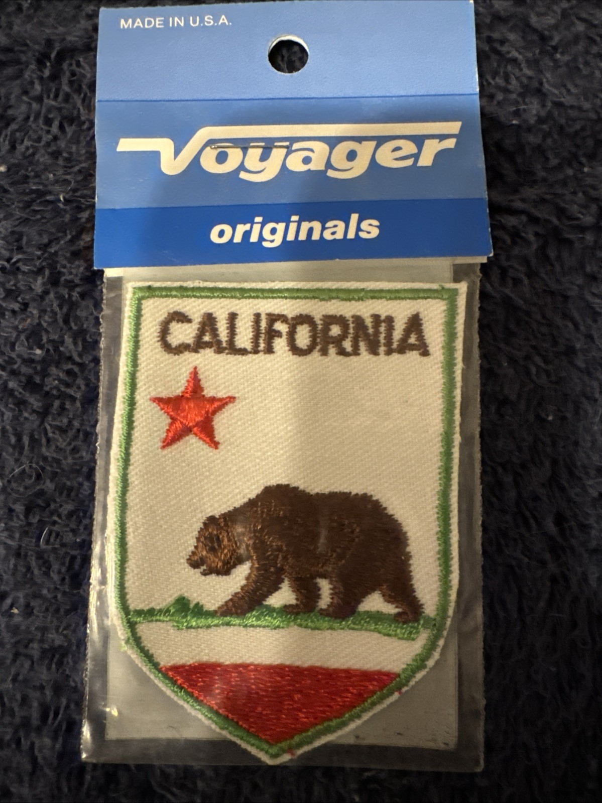 NOS Voyager California State Patch