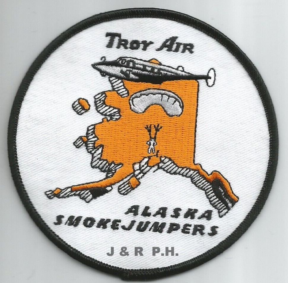 Wildland - Troy Air Smokejumpers, Alaska (4" round size) fire patch