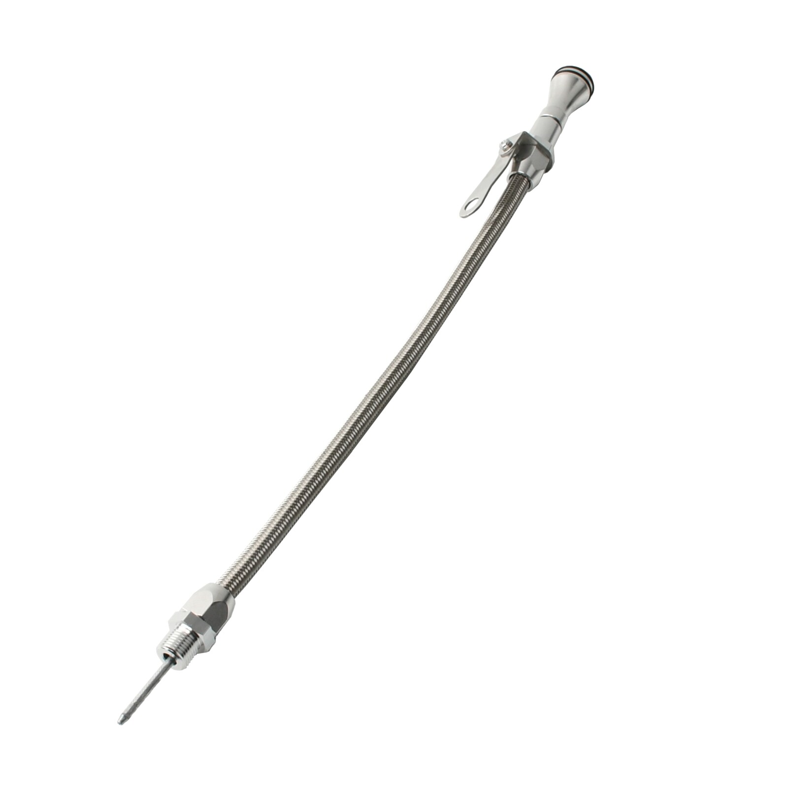 Flexible Oil Pan Dipstick Tube Kit Screw-in For Ford SB 289 302 351W BB 429 460