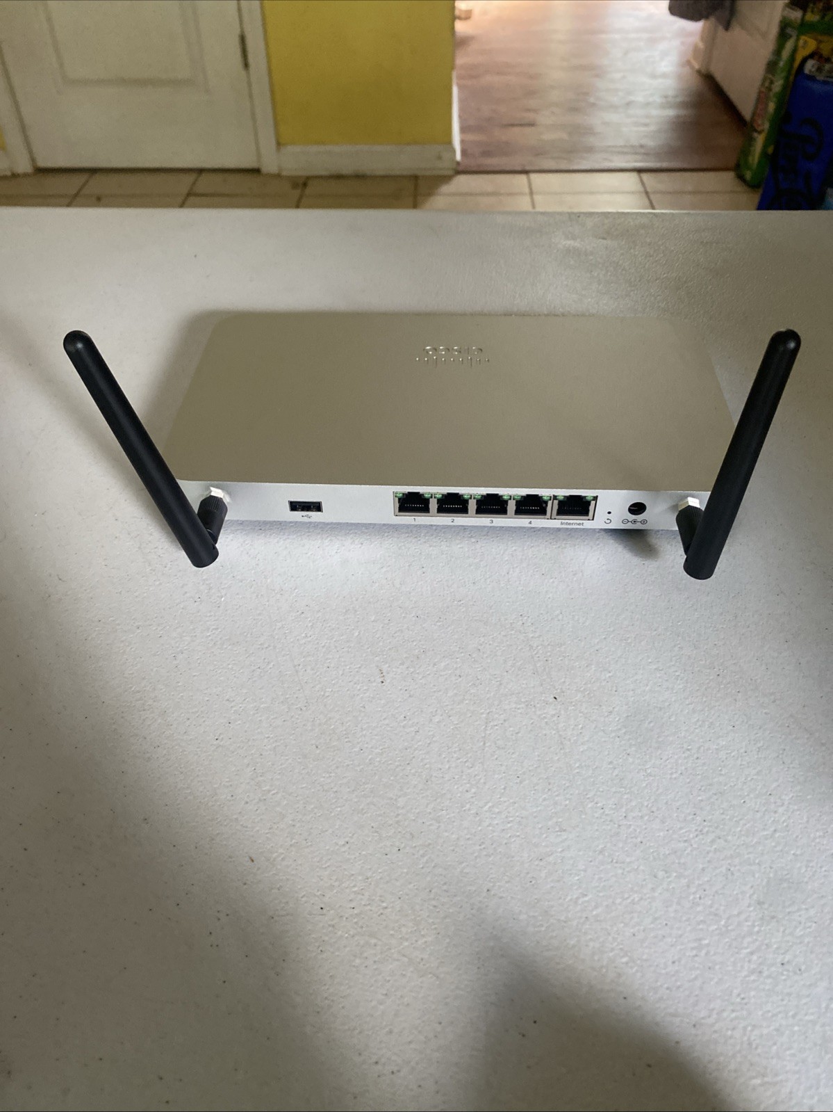 Cisco Meraki MX64W Cloud Managed Security Appliance With Power Adapter
