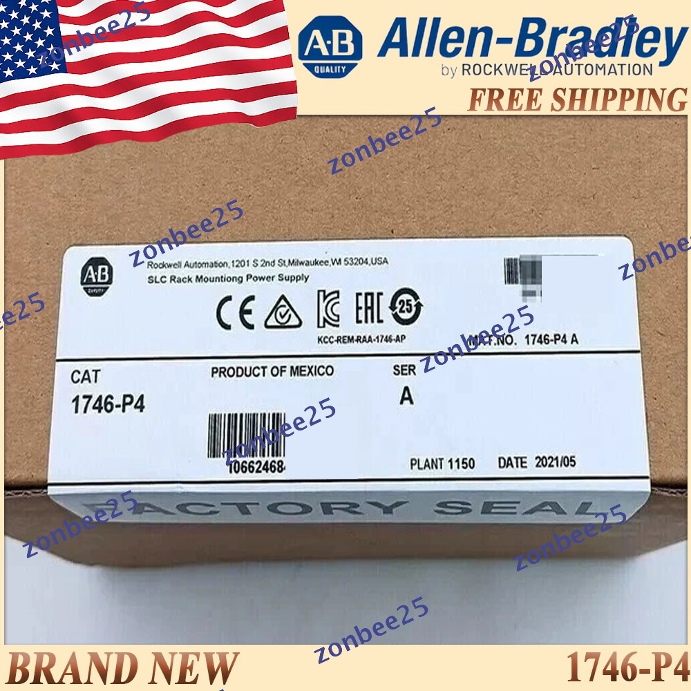 1746P4 AB AB 1746-P4/A SLC 500 Power Supply Module Brand New US Stock