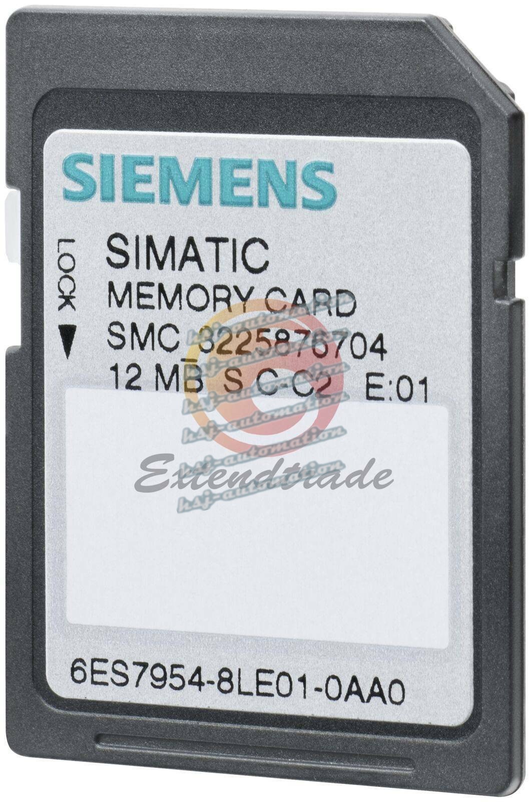 ONE NEW Siemens 6ES7 954-8LE01-0AA0 NIB (6ES79548LE010AA0) 6ES7954-8LE01-0AA0