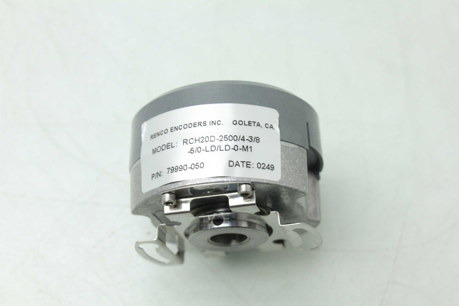 New Remco RCH20D-2500/4-3/8-5/0-LD/LD-0-M1 Optical Shaft Encoder P/N: 79990-050