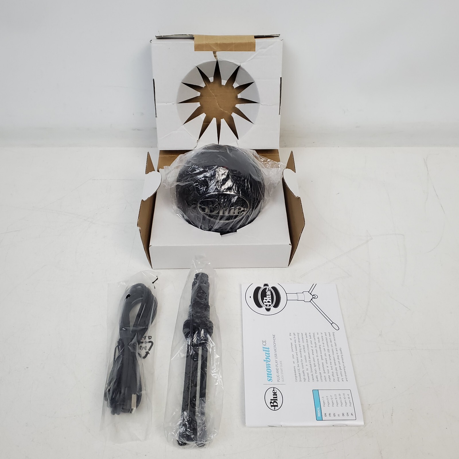 Blue Snowball iCE USB Condenser Microphone Black