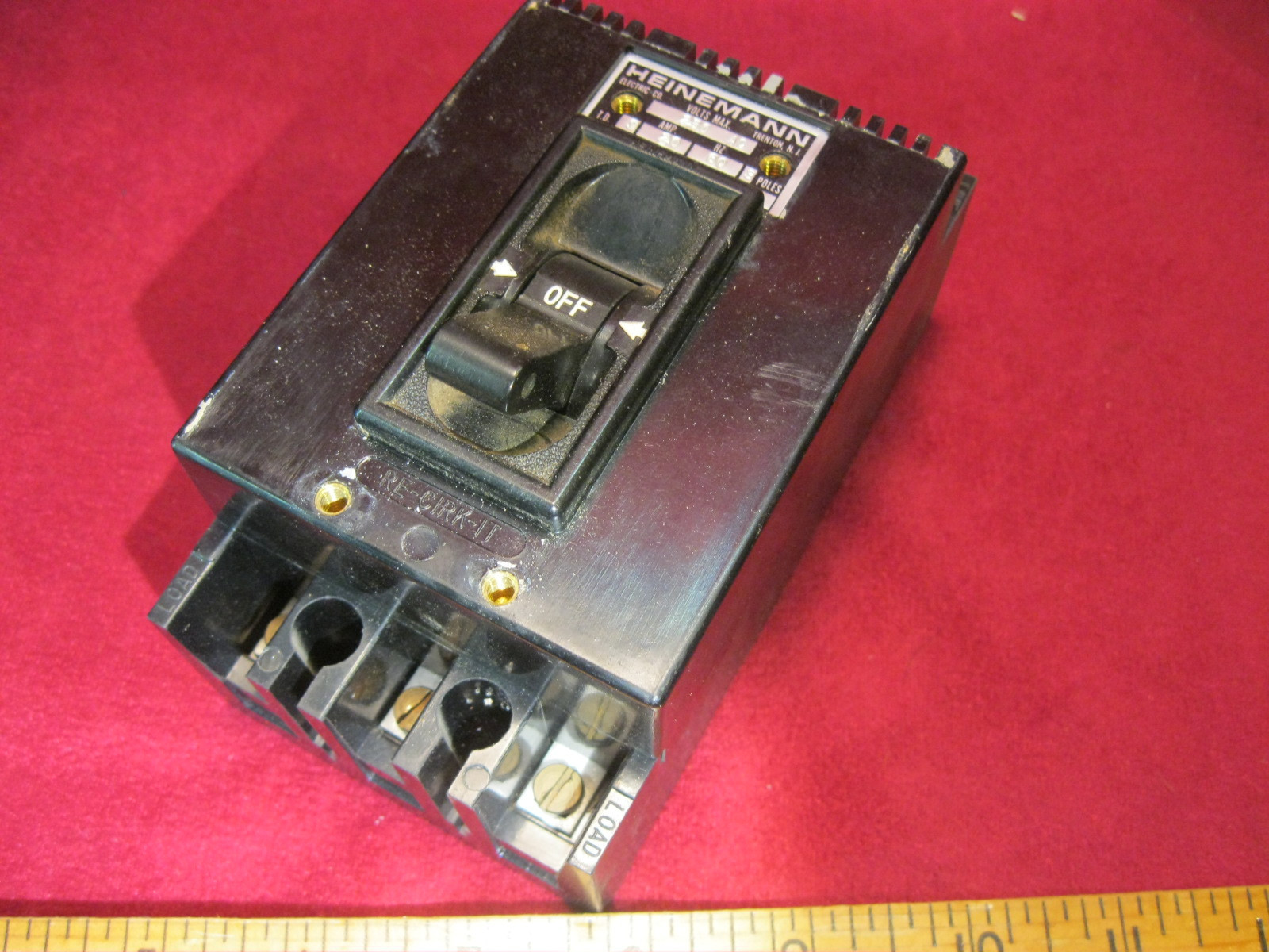 Heinemann Circuit Breaker 250V AC 3363- 20 Amp  Solar Battery UPS Photovoltaic