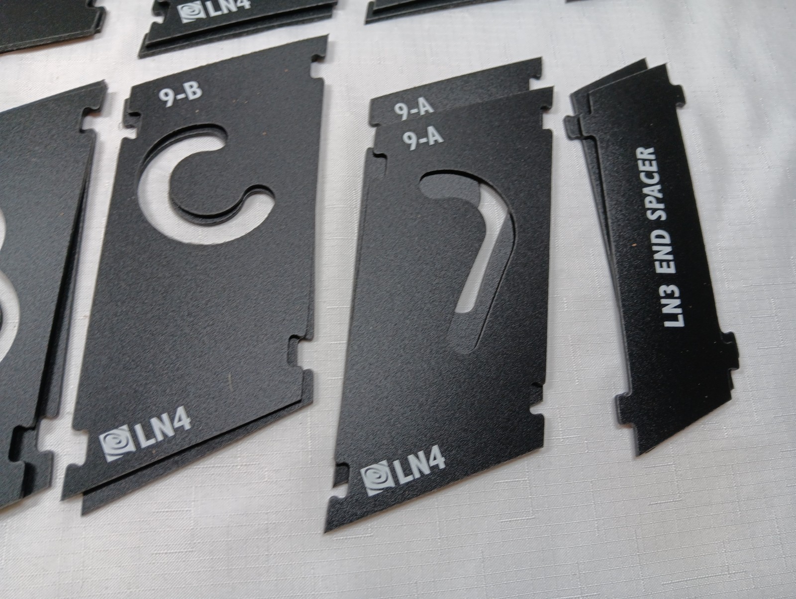 Rockler Interlock Signmaker’s Templates Script Font Number Kit