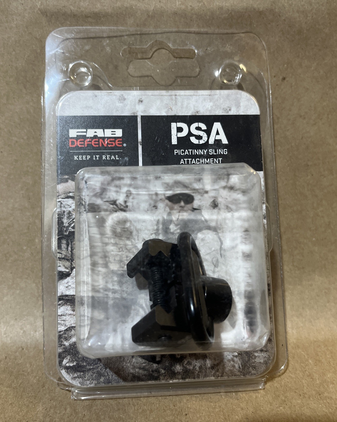 FAB Defense Qd Sling Swivel With Picatinny Base Mount, Black PSA