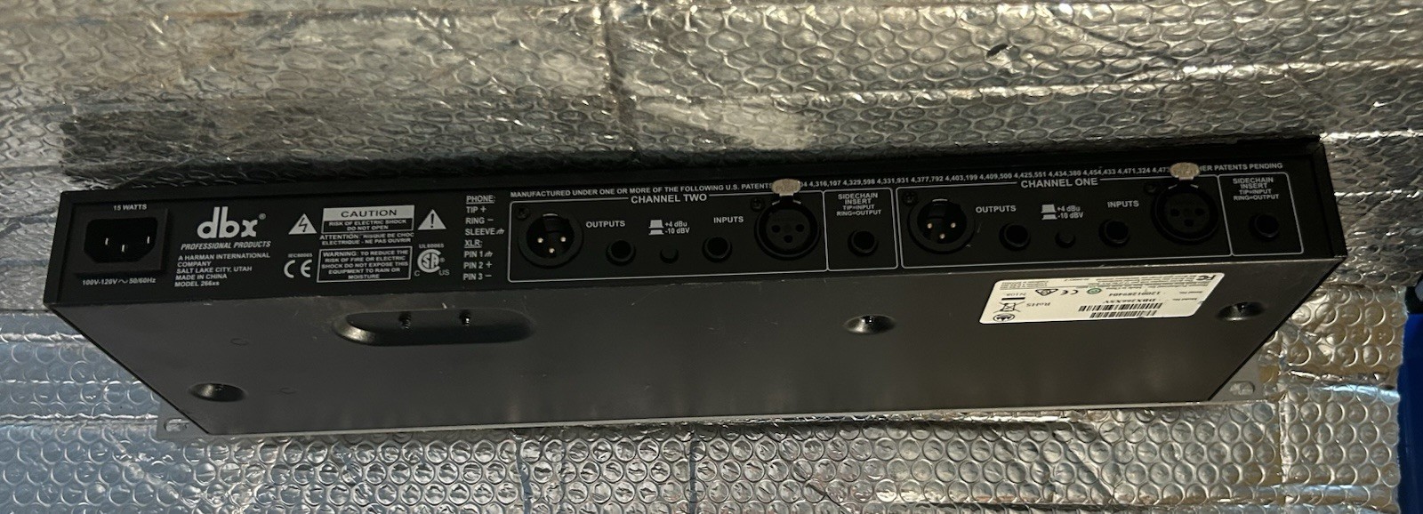 dbx Compressor Limiter Gate Processor (266XS)