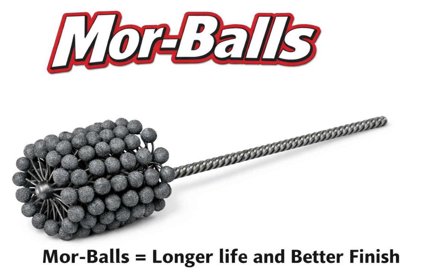 4-1/8 105mm Nikasil  Engine Flexible Cylinder MOR-BALLS Hone 240grit USA NEW