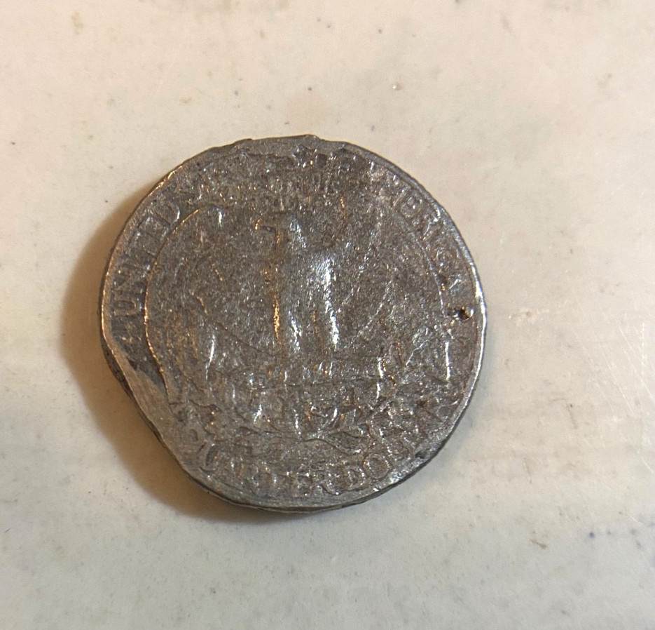 1981 D Quarter Multiple Error Coin