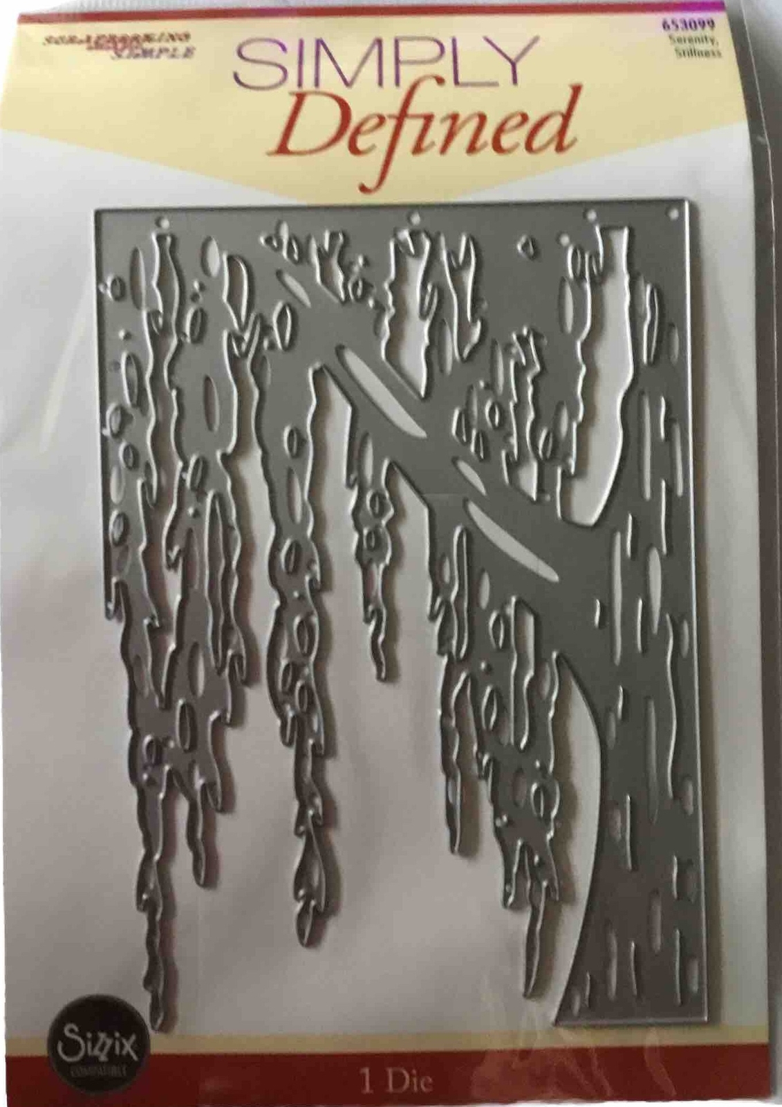 “STILLNESS” 1 Piece Die Set By Scrapbooking Made Simple